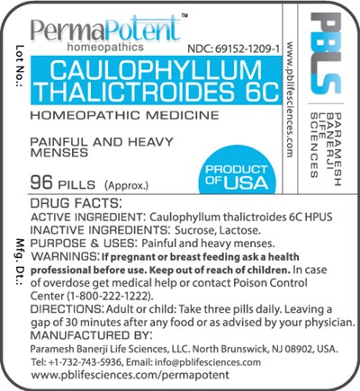 Caulophyllum thalictroides 6C - Caulophyllum thalictroides 6C